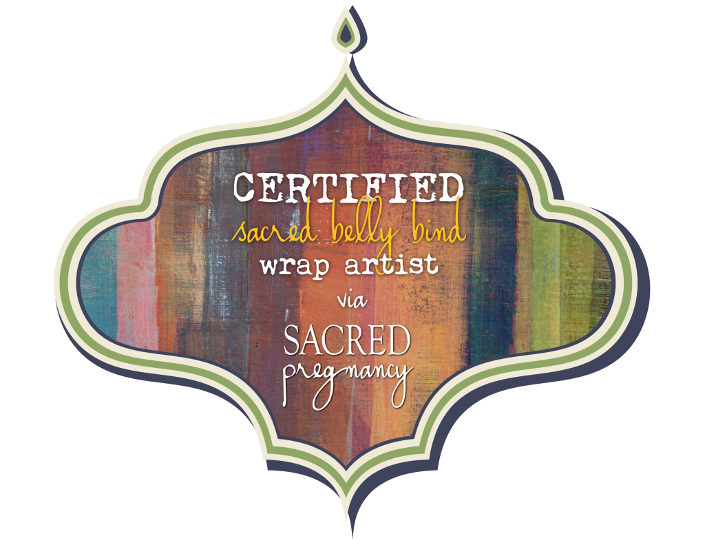 Sacred Belly Bind Wrap Artist seal