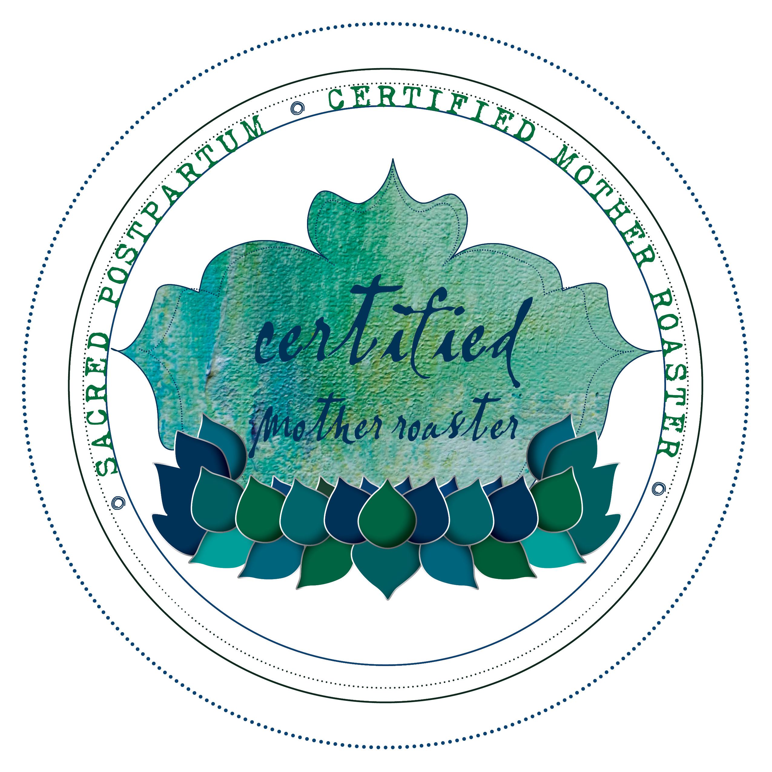 Sacred Postpartum Mother Roaster seal