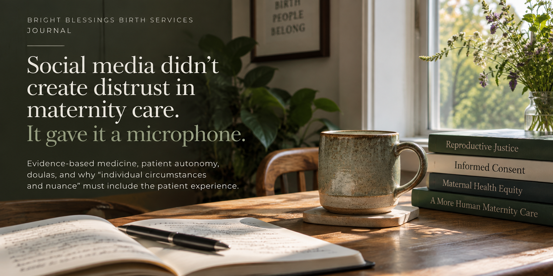Social media didn’t create distrust in maternity care. It gave it a microphone.